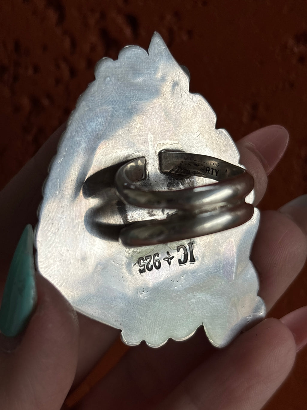 Desert Bloom Turquoise Statement Ring