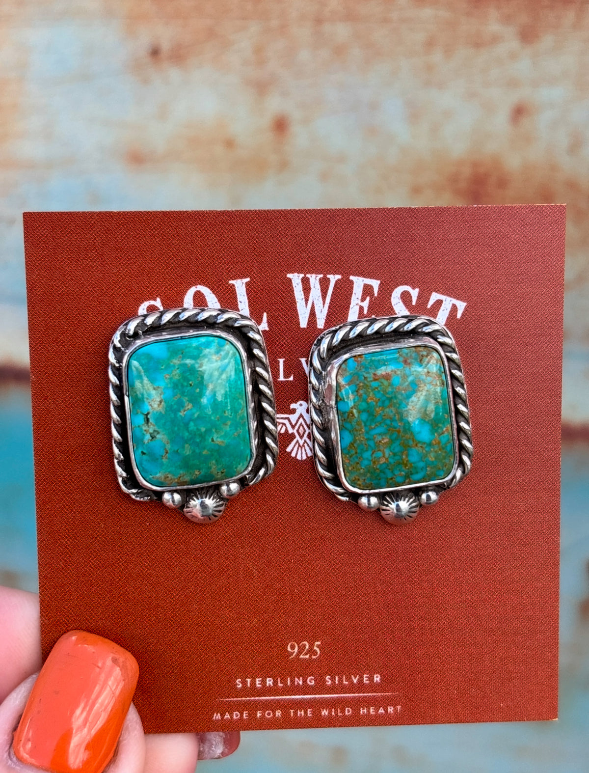 The Rowdy Studs — Kingman Turquoise