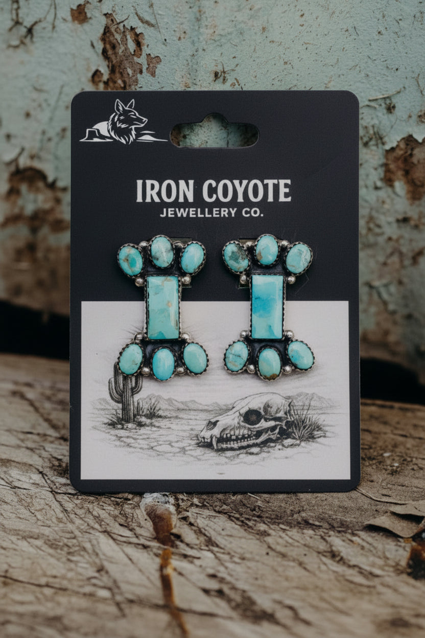 Kingman Turquoise Outlaw Stud