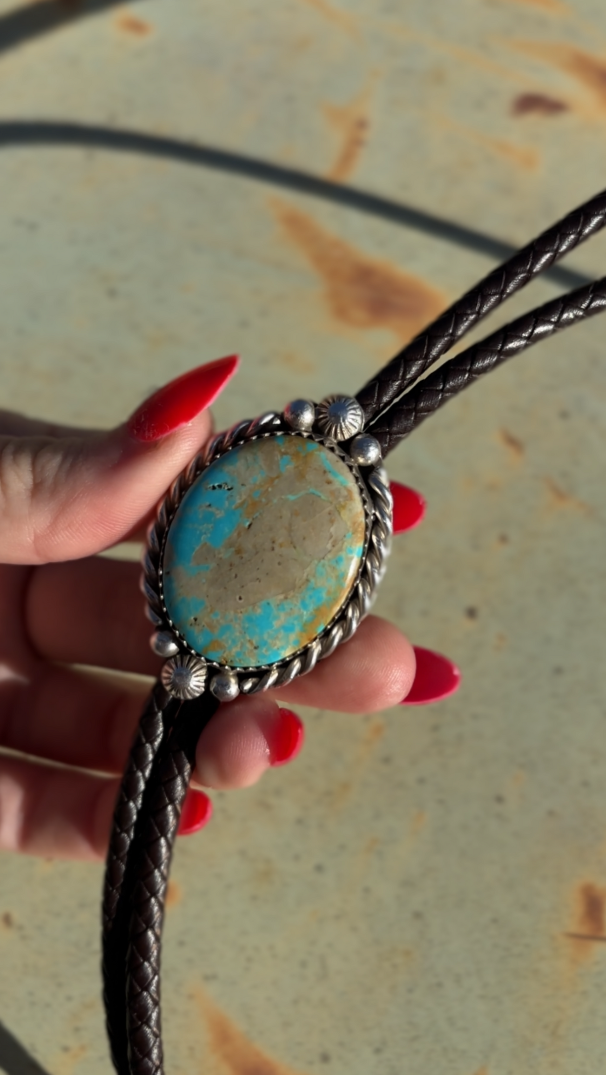 King Terrafoil Bolo Tie