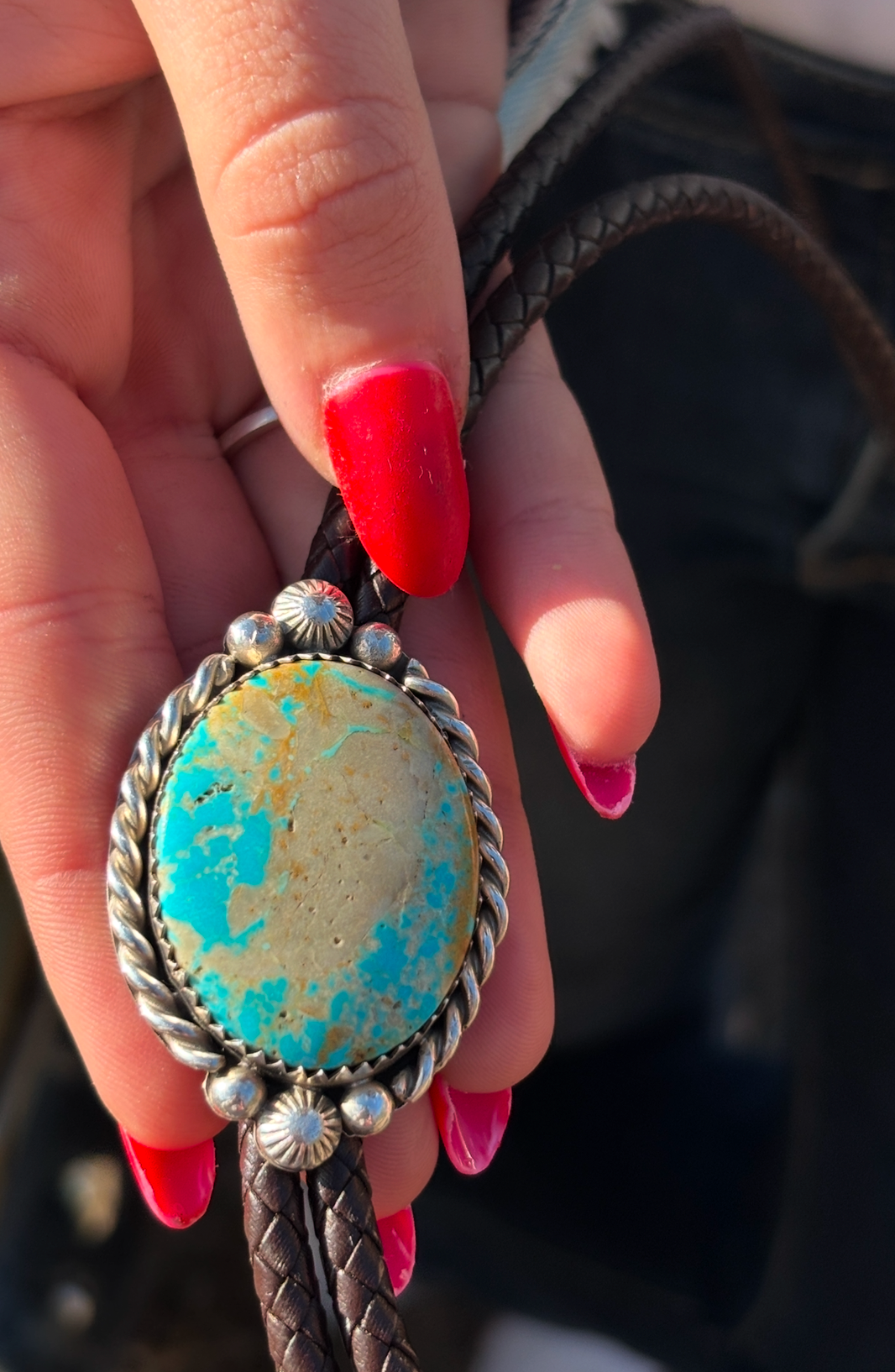 King Terrafoil Bolo Tie