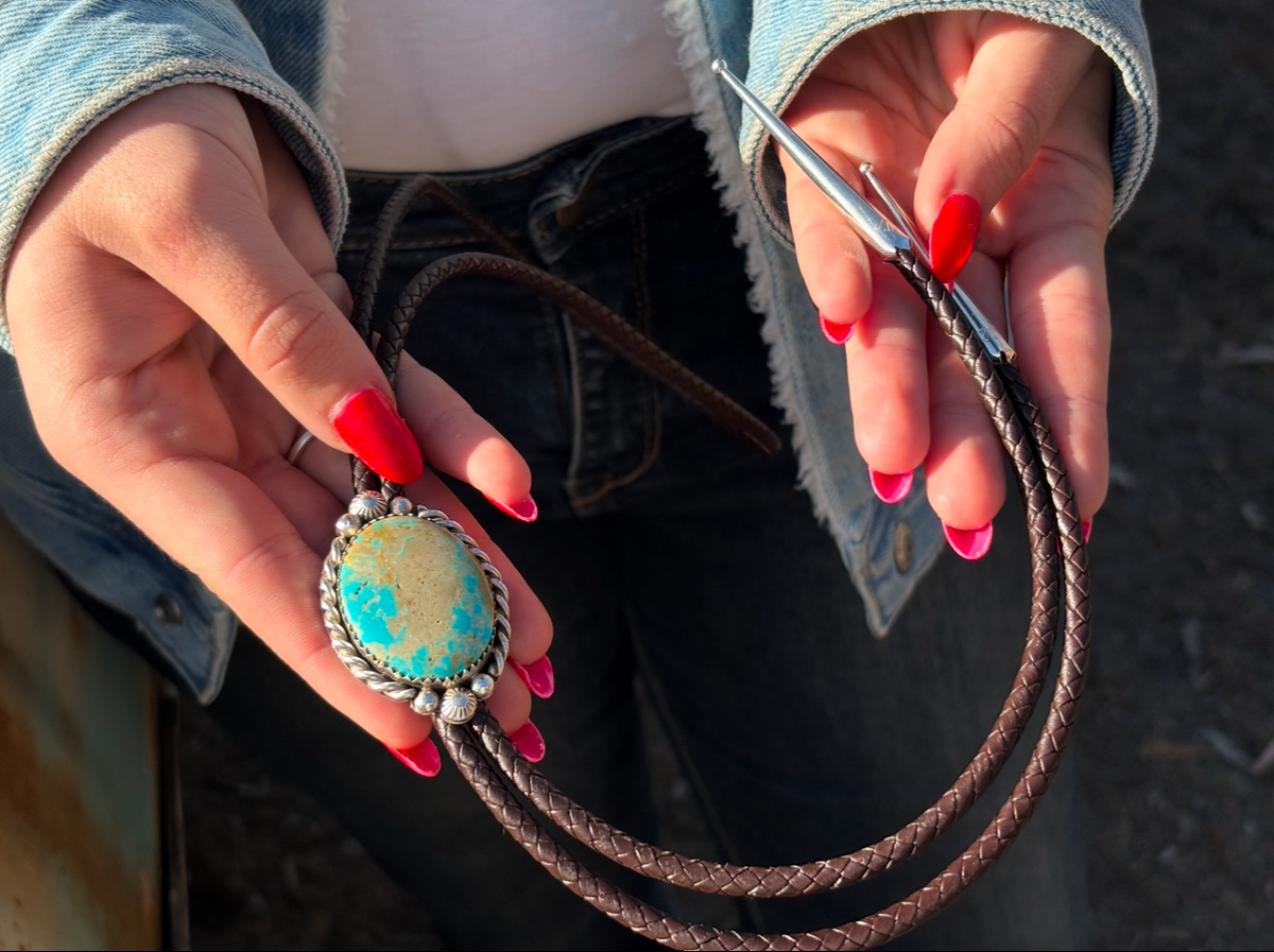 King Terrafoil Bolo Tie