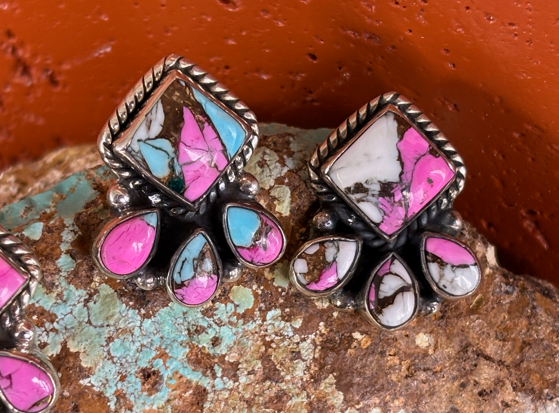 Cotton Candy Rodeo Earrings